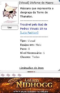 [Visual] Disfarce de Maero