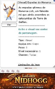 [Visual] Espadas do Monarca