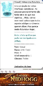 [Visual] Holograma Futurista