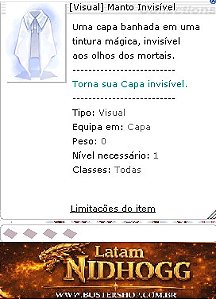 [Visual] Manto Invisível