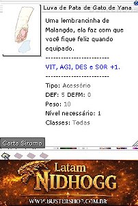 Luva de Pata de Gato Yana  [1]