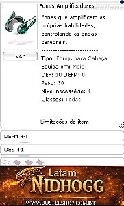 Fones Amplificadores   [1]
