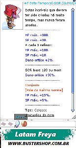 +7 Bota Temporal SOR G.AGI VDA +10%