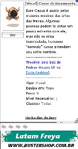 [Visual] Capuz do Necromante
