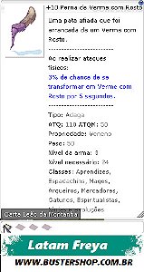 +10 Perna de Verme com Rosto   [1]