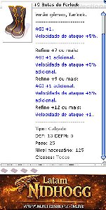 +9 Botas do Ferlock
