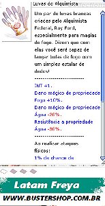 Luvas do Alquimista   [1]