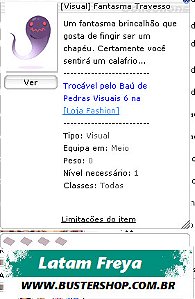 [Visual] Fantasma Travesso