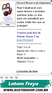 [Visual] Máscara do Alquimista