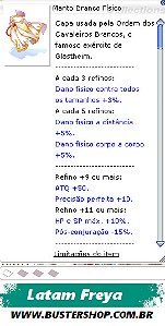 Manto Branco Físico