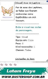 [Visual] Asas de Laphine