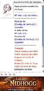 Escudo Sombrio de Feiticeiro