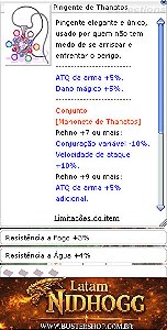 Pingente de Thanatos