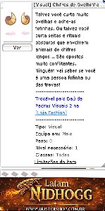 [Visual] Chifres de Ovelhinha