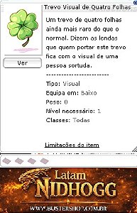 Trevo Visual de Quatro Folhas