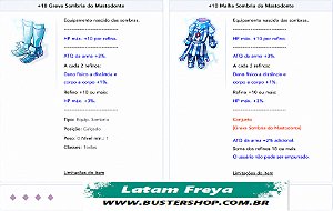 +10 Combo Mastodonte Malhas e Grevas