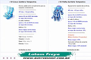 +10 Malhas e Grevas Tempestiva