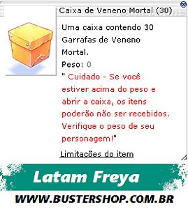 Caixa de Veneno Mortal [30]