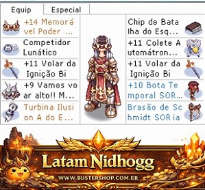SET Cavaleiro Runico IMPACTO FLAMEJANTE Full