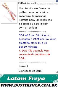 100 Unidades Palitos de SOR