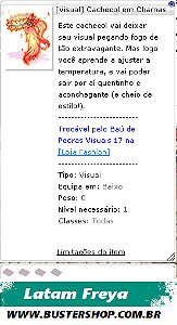 [Visual] Cachecol em Chamas