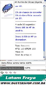 +4 Punho de Cinzas Gigantes  [1]