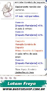 +9 Colar Sombrio do Impacto