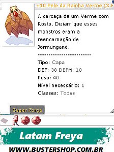 +10 Pele da Rainha Verme   G.FOR FOR +1 SOR +3