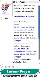 Chapéu Aracnídeo   [1]