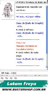 +9 Malha Sombria de Bafo do Dragão