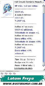 +10 Escudo Sombrio Mega Repente