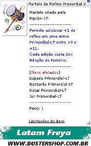 Martelo de Refino Primordial V