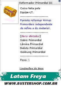 Reformador Primordial III