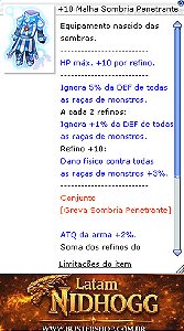 +10 Malha Sombria Penetrante