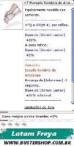 +7 Manopla Sombria de Arcebispo