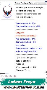 Colar Profano Safira   [1]