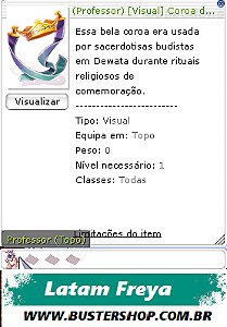 [Visual] Coroa de Dewata Professor