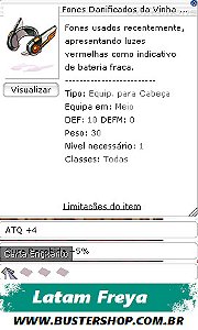 Fones Danificados  da Vinha Venenosa [1]