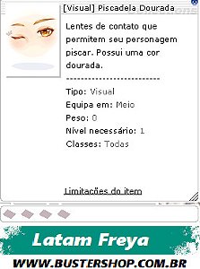 [Visual] Piscadela Dourada