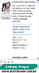 [Visual] Capuz com Orelhas de Coelho