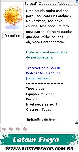 [Visual] Caudas de Raposa