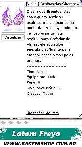 [Visual] Orelhas das Chamas Espirituais