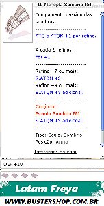 +10 Manopla Sombria FEI