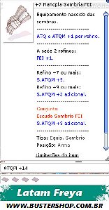 +7 Manopla Sombria FEI