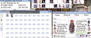 Conta Ragnarok Latam Nidhogg Executor Nv 237 , Sicária 176 , Mecânica 121 contém alguns itens booster e Visual Sicario Completo