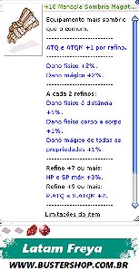 +10 Manopla Sombria Magistral