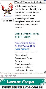 [Visual] Tridente do Diabolik