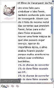 +9 Elmo do Vanargandr da Pós-conjuração