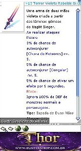 +13 Terror Violeta Rebelde Bi Lutador 6/5