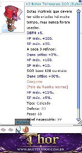 +9 Botas Temporais SOR (Euforia) AA4